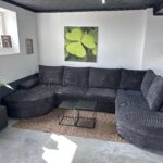 U-Bank Ribstof Antraciet