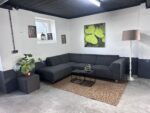 Chaise Lounge Donkergrijs