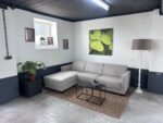 Chaise Lounge Witgrijs
