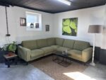 Hoekbank Met Relaxfunctie Groen