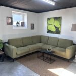 Hoekbank Met Relaxfunctie Groen