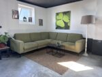Hoekbank Met Relaxfunctie Groen - Afbeelding 3